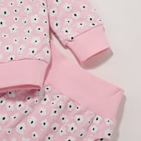 Tejiojio lányok és kisgyermekek ' Puha pamut Clearance újszülött csecsemő baba lányok Virágok nyomtatás aranyos pulóver