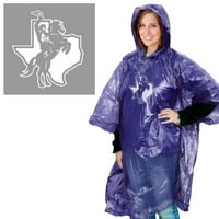 Tarleton St Texans Prime Rain Poncho