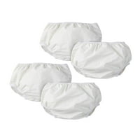 Gerber Baby & Tipegő fiú vagy lány baba semleges újrafelhasználható Fehér vízálló edző Fehérnemű, 8-csomag