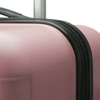 S. Traveler Cypress Színes 2 darabos kis és nagy Hardside Spinner poggyász szett, Rózsaszín