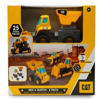 Cat Construction Építsd Meg A Saját Teherautó Készlet. Macska Mi & Match Flotta Csomag
