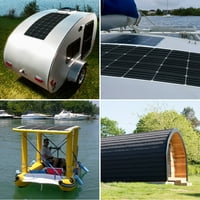 Renogy rugalmas napelem Watt Volt monokristályos rugalmas hajlítható Mono Off-Grid töltő tengeri RV kabin Van autó