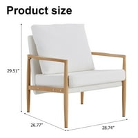 Porkiss modern akcentus szék, mackó bársonyos karszék fémkerettel, fehér