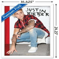 Justin Bieber-Flanel Fali Poszter, 14.725 22.375