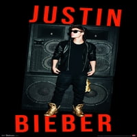 Trends International Justin Bieber hangszórók fali poszter 22.375 34