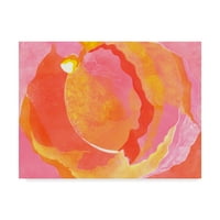 Védjegy Képzőművészet 'Káposzta Rose I' Canvas Art készítette: Carolyn Roth