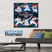 World Series® - Washington Nationals Champions Premium poszter és poszter Mount Bundle