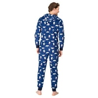 Felnőtt Onesie férfiak hangulatos karácsonyi ünnep férfi Onsie pizsama felnőtt pizsama férfiaknak flanel felnőtt férfi