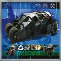 Képregény-Batman-Mobil Fali Poszter, 22.375 34