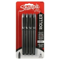 Sharpie Rollerball Toll, Gróf, Fekete, Karcsú Stílus