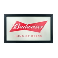 Budweiser keretes logó tükör - csokornyakkendő