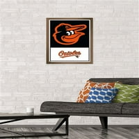 Baltimore Orioles - Logo Wall poszter, 14.725 22.375 keretes