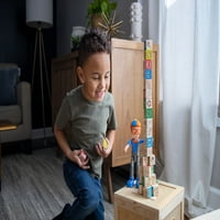 Blippi 9 Feature beszélő figura mozgatható karok és lábak, óvodáskorú gyerekek korosztály & fel