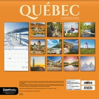 Trendek Nemzetközi Quebec Fali Naptár És Mágneses Keret