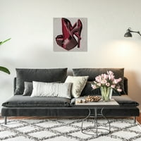 Wynwood Studio Fashion and Glam kortárs vászon művészet - piros magas sarkú cipő, fali művészet nappali, hálószoba