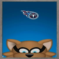 Tennessee Titans-S. Preston Kabala T-Rac Fali Poszter, 22.375 34