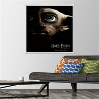 Harry Potter és a Halál ereklyéi: rész-Dobby egy lapos Falplakát fa mágneses kerettel, 22.375 34