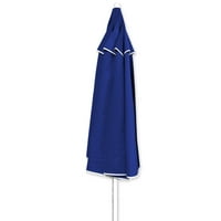 6.5 'karibi Joe Joe döntő tengerparti esernyő, dupla lombkorona szélálló kialakítás UV -védelemmel, színes illesztési