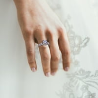 Divat Cirkon Strasszos Gyűrű Hölgy Elegáns Esküvői Ékszer Gyűrű Ékszer Ajándék