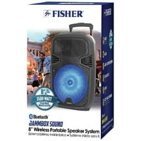 Fisher Portable Bluetooth hangszóró, fekete, FBX822K