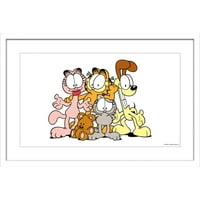 Marmont Hill Garfield & Friends 2 Garfield festmény nyomtatás keretben