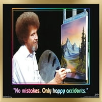 Bob Ross - Nincs hiba. Csak boldog balesetek fali poszter, 22.375 34