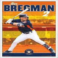 Houston Astros - Ale Bregman Wall Poster, 22.375 34
