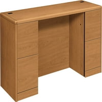 Kneespace Credenza, teljes magasságú talapzatok, 72w 24d 1 2h, betakarítás