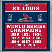 St. Louis Cardinals - Bajnokok Premium poszter és poszter -hegyi köteg