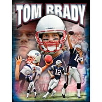 Remekművek Tom Brady Patriots 100 darabos puzzle