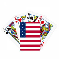 Nemzeti Zászló Észak-Amerika Ország Póker Játék Mágikus Kártya Szórakoztató Társasjáték