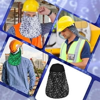 Napvédő nyak kendő UV kalap kendő Paisley nyakvédő Arc nyakvédő női férfiak számára, akik Szabadban horgásznak