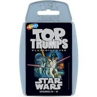 A Top Trumps Star Wars epizódok IV-vi. Play Discover Cards