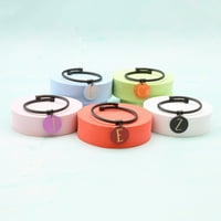 Reverzibilis színes kezdeti karkötők fekete színű by Pink Bo - Teal