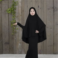 Homenesgenics sport szett női muszlim Arab középső Tini Lány egyszínű ruha kétrészes öltöny