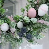 ajtó dekorációk húsvéti ünnep húsvéti koszorú húsvéti ornamen dekorációk lógó Lakberendezés