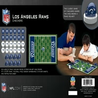 Remekművek hivatalosan engedélyezett NFL Los Angeles Rams dáma társasjáték családok és gyerekek korosztály és fel