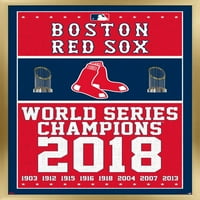 Boston Red So - Champions Wall Poster, 22.375 34