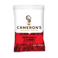 Cameron speciális kávéja francia vanília talaj, adagos csomag, 1,75oz