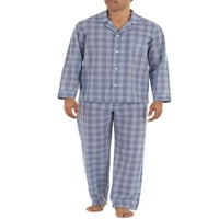 Geoffrey Beene férfi Hosszú ujjú szőtt pizsama szett
