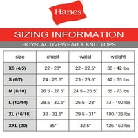 Hanes Boys 4-ComfortSoft Jersey Pocket Aktív Rövid Értékű Csomag, Csomag