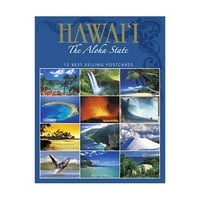 Hawaii az Aloha állami válogatott képeslapok