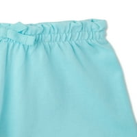 Garanimals kislányok papírzsák derék rövidnadrágja, 2-csomag, méretek 0m- 24 m