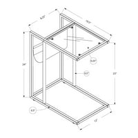 Monarch specialitások fehér akcentussal asztal magazin Rack