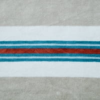 Wrangler Modern Serape Stripe Blue Ultra Soft Plüss gyapjúkirály takaró