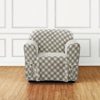 Biztos Fit Buffalo Check Szék Slipcover