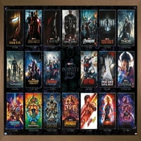 Marvel Avengers: A Végtelen Saga-Egy Lap Rács Fali Poszter, 22.375 34