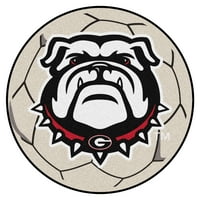 Georgia fekete új Bulldog Soccer Ball Mat 27 átmérőjű