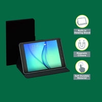 onn. Fekete tabletta Folio tok beépített állvánnyal a Samsung Tab A 8 SM-T290 modellhez