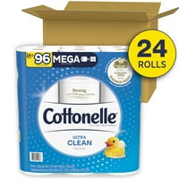 Cottonelle Ultra Tiszta Erős WC-Papír, Mega Tekercs